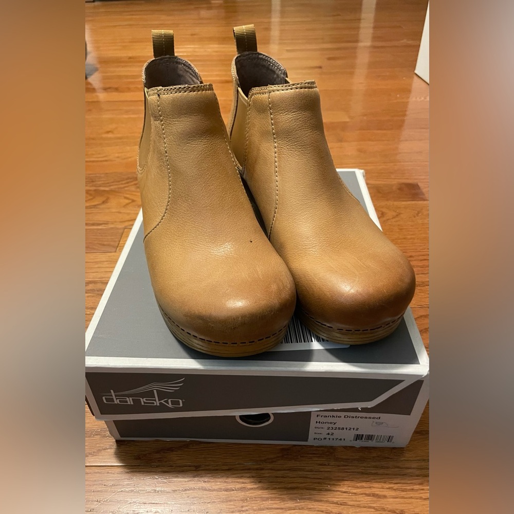 Dansko Frankie Leather Boots Sz 42